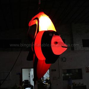 Venta caliente discoteca peces tropicales inflable grande con precio bajo - Product Image 3