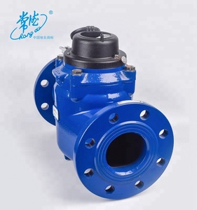 Medidor de fluxo de água tipo turbina de bronze, conexão flange de 50mm a 200mm, caixa de medidor de água - Product Image 5