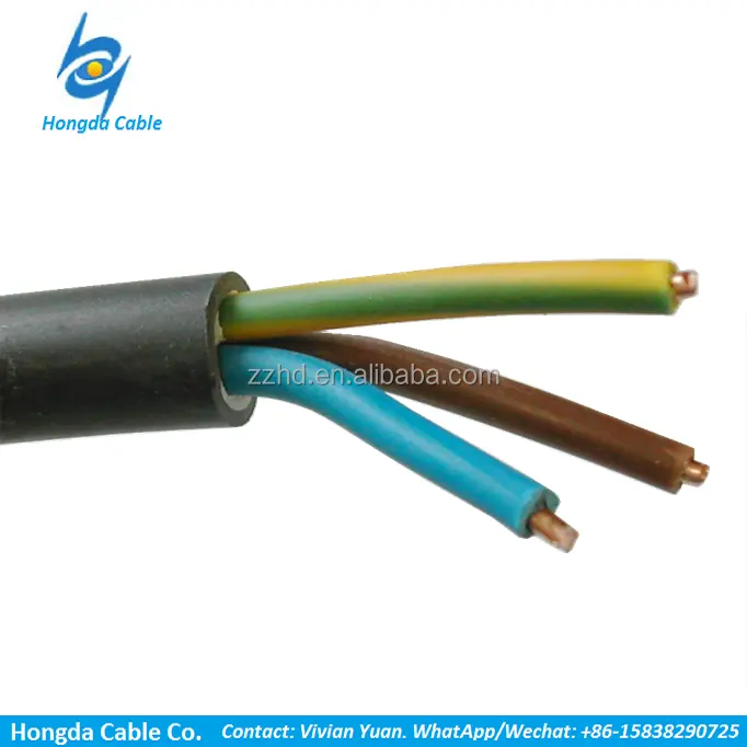 Câble conducteur en cuivre Rigide, 1,5 mm², 1 kv2c, câble VGV