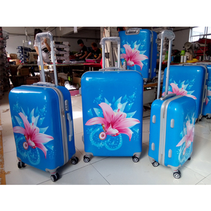 Valigetta 3 pezzi su misura, valigia da viaggio stampata, bagaglio da viaggio, bagaglio da viaggio con Spinner, valigia per esterni - Product Image 3