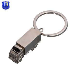<span class=keywords><strong>Porte</strong></span>-clés de <span class=keywords><strong>camion</strong></span> en métal personnalisé 3D en alliage de zinc de haute qualité en gros - Product Image 2