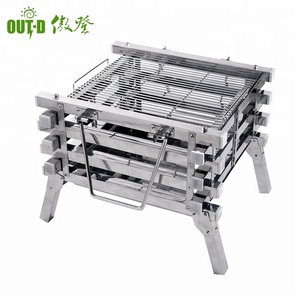 In Acciaio Inox Stufa di Picnic BARBECUE Camping Escursionismo - Product Image 1