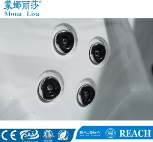 Whirlpool im Freien mit Massage bett für 6 Personen - Product Image 4
