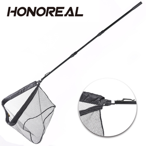 Filet de pêche pliable en nylon et aluminium, revêtement caoutchouc, <span class=keywords><strong>carpe</strong></span> - Product Image 4