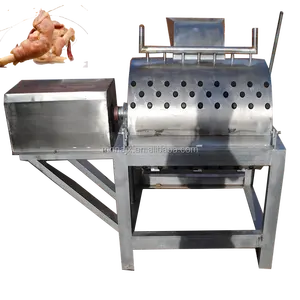 Hot Sale Cow Leg Feet Scalder Plucking Machine/ Cattle Goat Feet Blanching Dehair Machine/ Poultry Plucker Machine