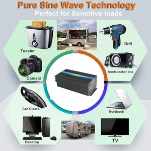 3000w 48 <span class=keywords><strong>v</strong></span> 220 <span class=keywords><strong>v</strong></span> fuera de la red dc a ac inversor de potencia de sinusoidal pura onda para el aparato electrodoméstico coche RV - Product Image 6