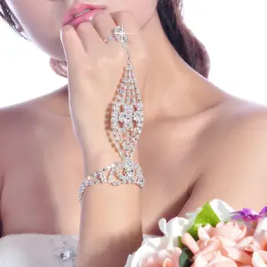 Sexy Beach Wedding Anklet Silver Beads Crystal Barefoot Sandals Adjustable <strong>Ankle</strong> <strong>Bracelet</strong> 1PC - Product Image 1