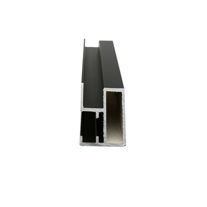 Nero verniciato a polvere estrusione di alluminio profilo per la cornice - Product Image 4