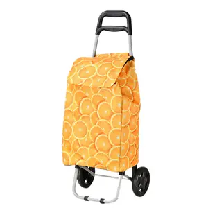 Bafuluo new item korea and europe style foldable shopping bag market trolley for supermarket and outside