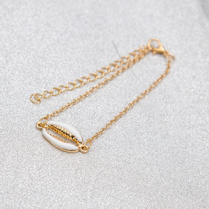 Artilady <strong>Shell</strong> <strong>Bracelets</strong> Alloy <strong>Shell</strong> Gold Chain <strong>Bracelets</strong> for Women Gift - Product Image 5