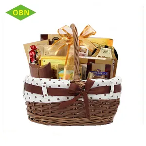 Basket Gift Basket Cute Lovely Handmade Minuteness Gift Basket For Kids Wholesale Willow Christmas Baskets With Handle