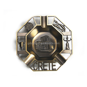 Métallique Parthénon Grèce Souvenir Touristique <span class=keywords><strong>antique</strong></span> en métal souvenir cendrier stand nouveauté cendrier - Product Image 1