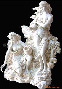 Occidental estilo Ángel de piedra bebé estatua Precio barato de la talla de piedra Ángel estatua de piedra de jardín escultura estatua - Product Image 2