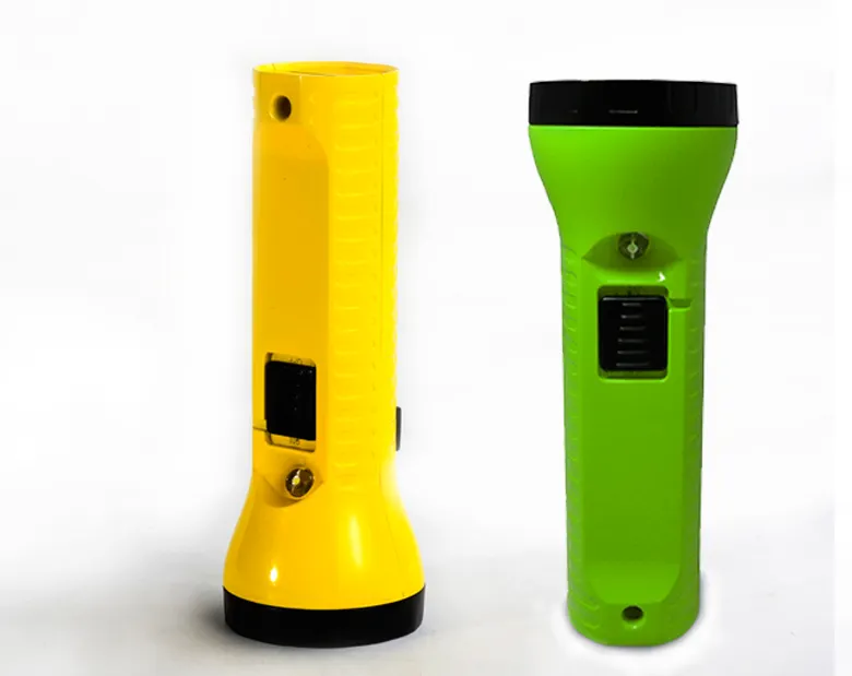 Eco-friendly lead-acid battery High powerful led solar torch for rural areas