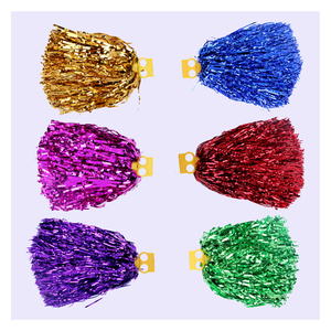 Pom Poms de porristas de alta calidad para fiesta, lazo de oropel de papel tisú en varios colores para el Año Nuevo chino, 2017 - Product Image 1