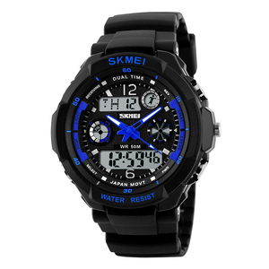 <span class=keywords><strong>Orologio</strong></span> <span class=keywords><strong>Digitale</strong></span> per Bambini Skmei 1060, Orologi Sportivi Impermeabili LED con Sveglia per Ragazzi e Ragazze - Product Image 4