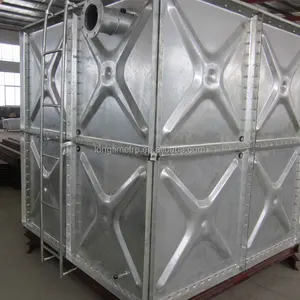 100000 liters stainless steel/Hot-dip galvanized steel water storage tanks