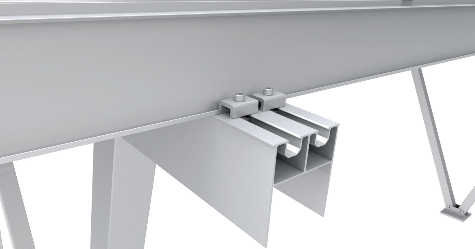 Smart Design Car Roof Bracket for Easy Installation of Solar Panels on Carports Solar Mounting System Accessory · image 3