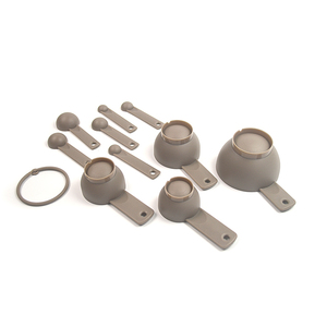 Répertoire du fabricant outils <span class=keywords><strong>de</strong></span> mesure <span class=keywords><strong>de</strong></span> <span class=keywords><strong>cuisine</strong></span> sans BPA ensemble <span class=keywords><strong>de</strong></span> tasses et cuillères à mesurer en PP 10 pièces - Product Image 3
