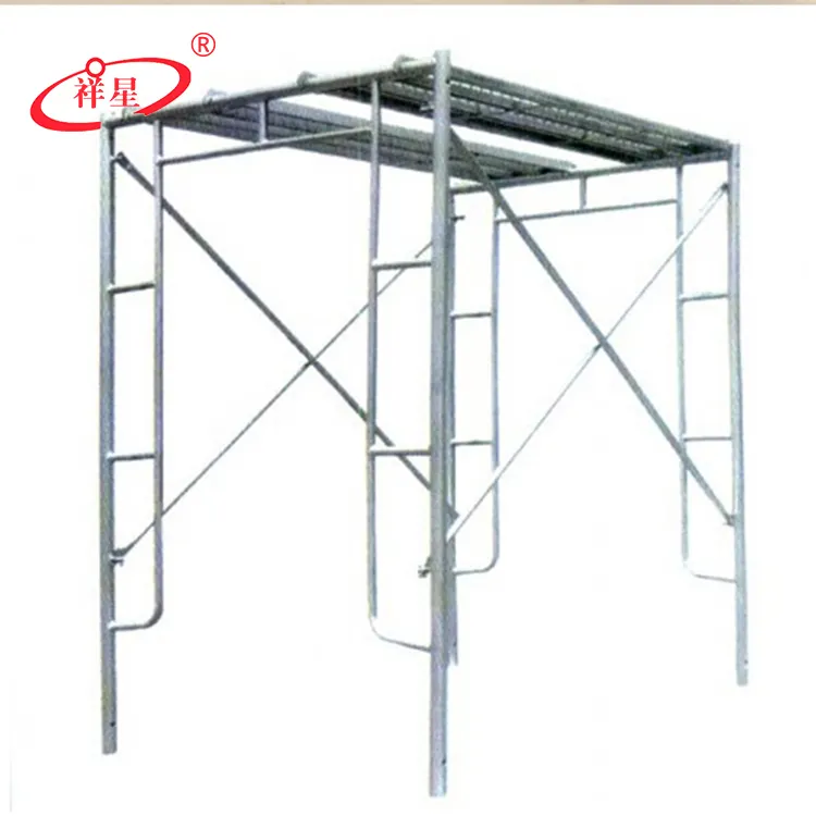 Scaffolding H Frame Construction Material Galvanized H Frame Scaffolding Specifications