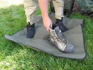 Sports Chest <strong>Waders</strong> Wading <strong>Boots</strong> Tackle Bag Attached Large Roll-Out Changing Mat Three-Layer Polyester Waterproof Fishing Rod - Product Image 4