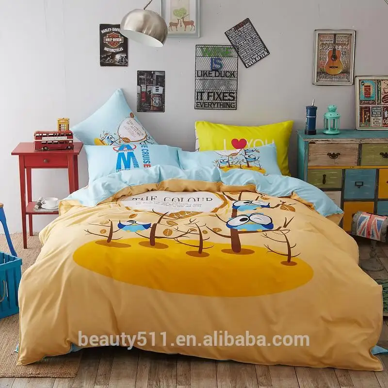 Neues Design Phantasie Designer Bettwäsche Quilt Sets billige bunte Erwachsene Bettwäsche-Sets BS183