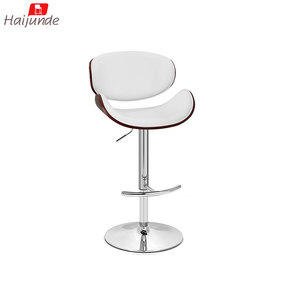 Phong Cách Công Nghiệp Gang Xoay Ghế Truy Cập Với Lưng Với Ghế Gỗ PU Thông Thường - Product Image 3