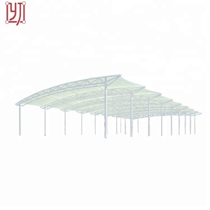 Impermeable al aire libre grande tracción etfe membrana estructura <span class=keywords><strong>aparcamiento</strong></span> carpa - Product Image 2