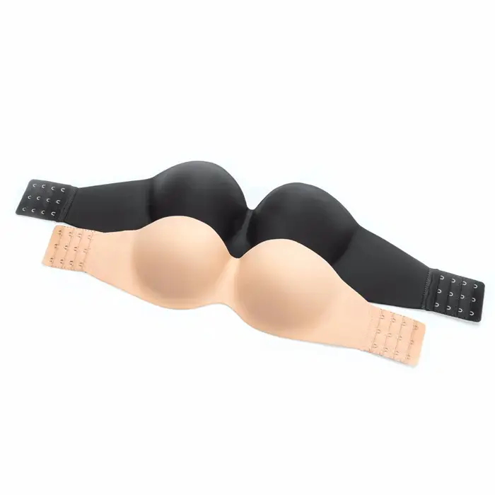 Confortable Thiết Kế Dính Silicone Núm Vú Áo Ngực Trong Suốt Với Rõ Ràng Dây Đeo