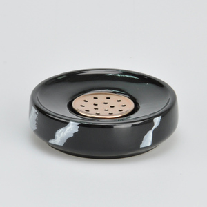 Offre Spéciale de savon en céramique ronde blanche Taiwan Design - Product Image 3