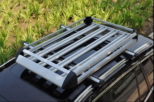 <span class=keywords><strong>Porte</strong></span>-bagages universel, panier de transport de cargaison sur le toit, en alliage d'aluminium, pour voiture tout-terrain, - Product Image 4