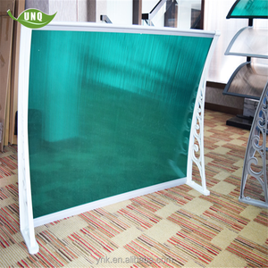 Mái hiên cửa polycarbonate 120x80cm, mái hiên cửa tiêu chuẩn PC với khung nhựa hợp kim - Product Image 2