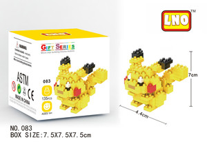 El fabricante que vende 22 diversas figuras de acción <span class=keywords><strong>nanas</strong></span> del bloque nano plástico juega pokemon <span class=keywords><strong>para</strong></span> la venta al por mayor - Product Image 2
