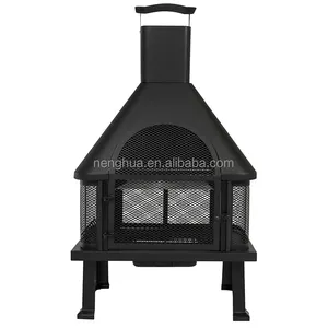 Casa de bomberos con chimenea, patio exterior - Product Image 1