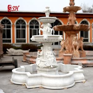 Stock grande al aire libre <span class=keywords><strong>Trevi</strong></span> fuente piedra jardín fuente de agua para la venta - Product Image 5