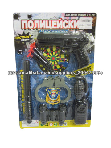 пластик полицейский набор игрушек для детей