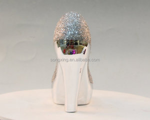 <span class=keywords><strong>Tirelire</strong></span> <span class=keywords><strong>en</strong></span> céramique personnalisée, à talons hauts, <span class=keywords><strong>argent</strong></span>ée - Product Image 2