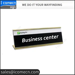 Desk Nameplate Blank Illuminated Engraved Table Sign Holder /countertop Table Signs Standing Desk Nameplates