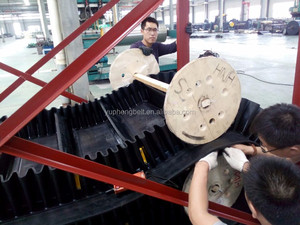 China Dinding Samping Gelombang Mengangkat Tepi Pertambangan Batubara Conveyor Belt - Product Image 2