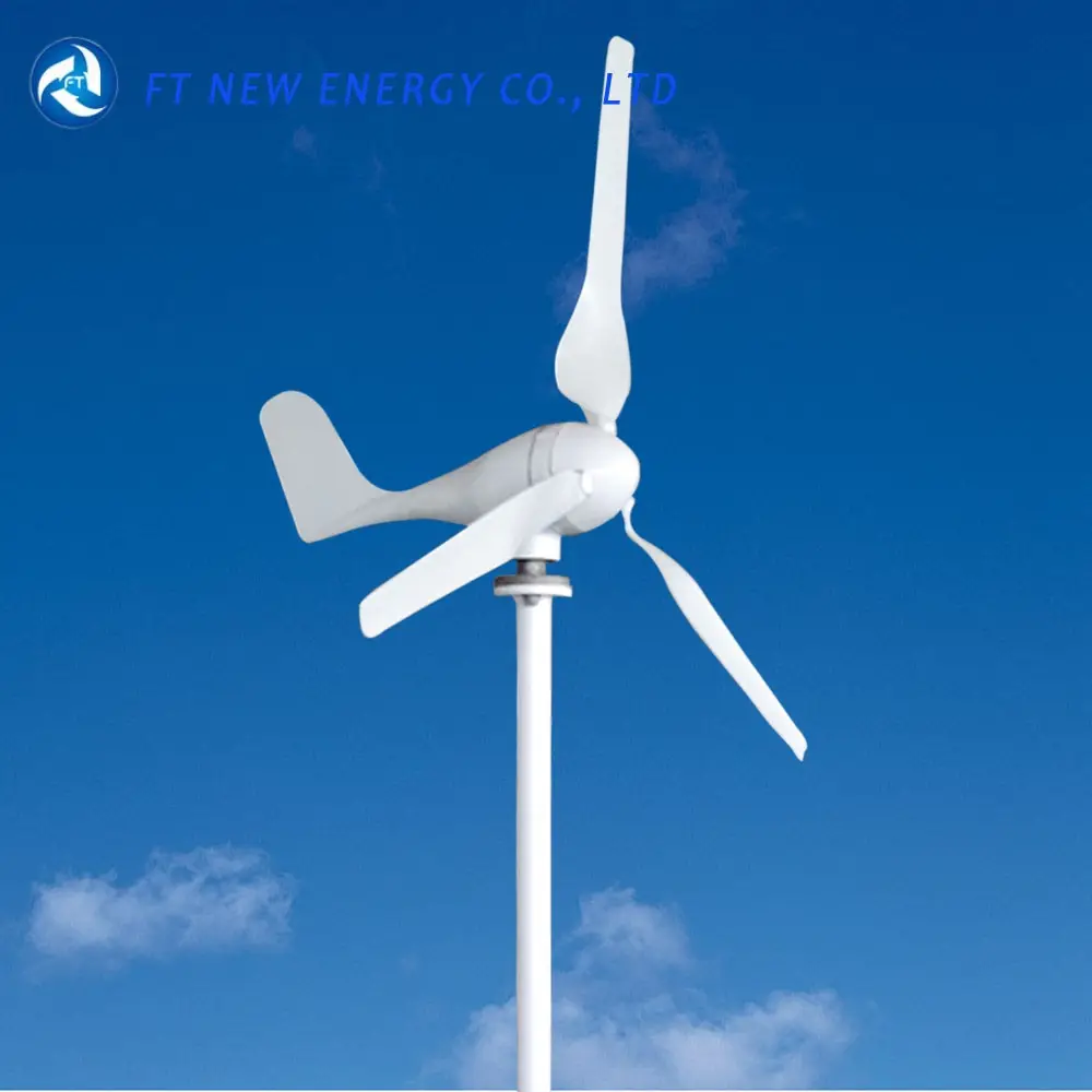 moulin à vent nez Ø 1,70 m wind turbine Moyeu 5er Aérogénérateur Rotor Feuilles Set