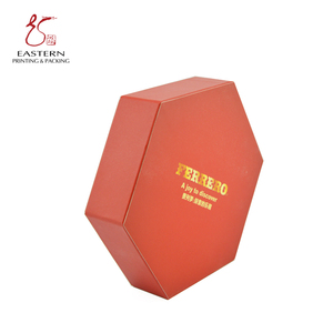 <span class=keywords><strong>Caja</strong></span> de Papel <span class=keywords><strong>Hexagonal</strong></span> para Empaque de Chocolate de Lujo Personalizado - Product Image 6