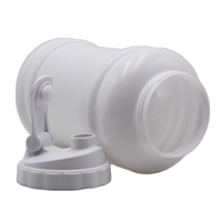 Botella de agua de tritán personalizada, suministro directo de fábrica, sin bpa, 2,2 L, fácil de llevar, Grado Alimenticio, 2,2 litros, en allibaba