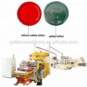 Macchina per la Produzione di Coperchi in Metallo da 38mm per Bottiglie in Vetro con Chiusura a Vite - Product Image 3