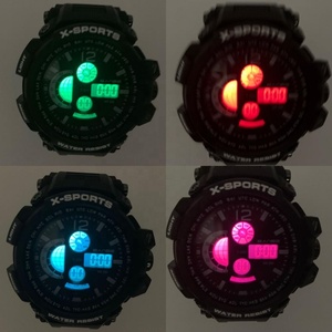 Sanse-<span class=keywords><strong>reloj</strong></span> digital S-666 para hombre, cronómetro digital, resistente al agua, 30 metros, deportivo, personalizado - Product Image 5