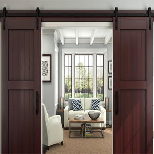 <span class=keywords><strong>Porte</strong></span> coulissante de balcon isolé blanc, panneaux élégants en bois, de grande taille, <span class=keywords><strong>porte</strong></span> de grange, en <span class=keywords><strong>miroir</strong></span> - Product Image 3