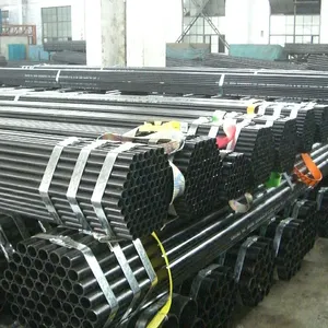 Tubería de acero s355 de proveedor de china, tubería de acero al carbono sin costura, con programa de 40, 4 tubos de china