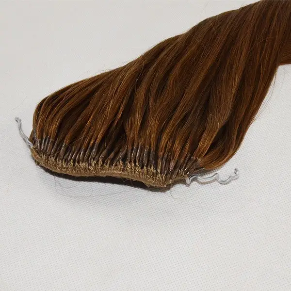 Русские девственные Оптовые корейские волосы с двумя прядями, хлопковые волосы для наращивания