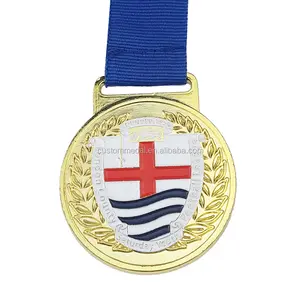 Custom Miracolosa Cattolica Religiosi Medaglie di Metallo E San Benedetto Medaglia Croce