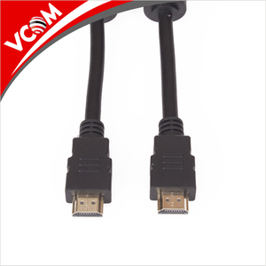 Alta velocidad al <span class=keywords><strong>género</strong></span> <span class=keywords><strong>masculino</strong></span> 1080 p cable HDMI 1.4 V con 2 Ferritas de Ethernet HDMI China fábrica - Product Image 4