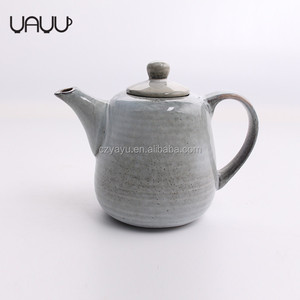 FENN <span class=keywords><strong>Vintage</strong></span> poussiéreux émaillé Fambe effet après-midi japonais ensembles de café en céramique/13 pièces <span class=keywords><strong>porcelaine</strong></span> <span class=keywords><strong>porcelaine</strong></span> théière ensemble avec tasse à thé - Product Image 3